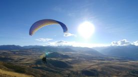 What an amazing place to paraglide